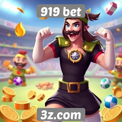 Variedade de jogos disponíveis na plataforma 919 bet